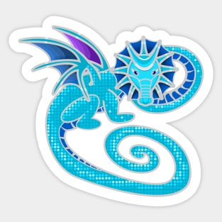 Jeweled Dragon Sticker